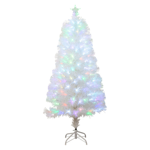 Fibre Optic Christmas Tree 50 Tip Light Up Tree X 1 60cm White