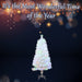 Fibre Optic Christmas Tree 80 Tip Light Up Tree X 1 90cm White