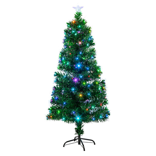 Christmas Tree 50 Tip Fibre Optic Led Tree X 1 60cm Green