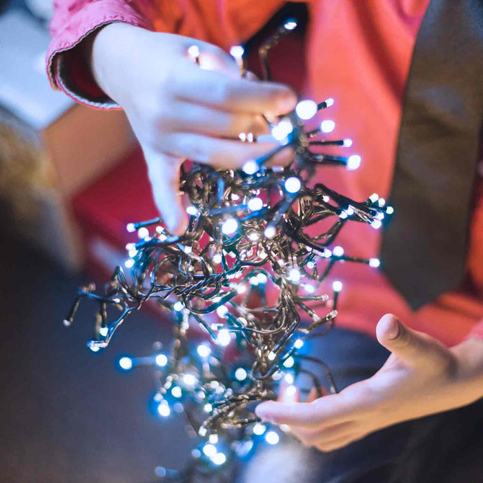 Christmas Lights 100 LED 5m Xmas Tree Lights - Fairy Lights Cool White