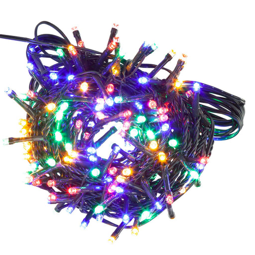 Christmas Lights 200 LED 6m Xmas Tree Lights - Fairy Lights Multi-Coloured