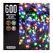 Christmas Lights 600 LED 18m Xmas Tree Lights - Fairy Lights Multi-Coloured