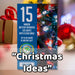 Christmas Cold White and Red String Lights 15 Bulbs 1.4m 30cm Lead X 1