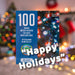 Christmas Cold White and Red String Lights 100 Bulbs 8m 50cm Lead X 1