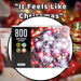 Christmas Red White String Lights 800 Bulbs 20m x 1cm Multicolour X 1