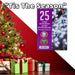 Christmas Cold White String Lights 25 Bulbs 2m - 50cm Lead X 1