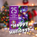 Christmas Multicolour String Lights 25 Bulbs 2m - 50cm Lead X 1
