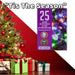 Christmas Multicolour String Lights 25 Bulbs 2m - 50cm Lead X 1