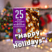 Christmas Warm White String Lights 25 Bulbs 2m - 50cm Lead X 1