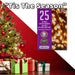 Christmas Warm White String Lights 25 Bulbs 2m - 50cm Lead X 1