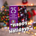 Christmas Cold White and Red String Lights 25 Bulbs 2m - 50cm Lead X 1
