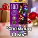 Christmas Cold White and Red String Lights 100 Bulbs 8m 50cm Lead X 1