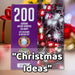 Christmas Cold White and Red String Lights 200 Bulbs 12m 50cm Lead X 1