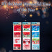 Christmas Gift Boxes 3 Xmas Themed Designs 3 Varied