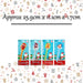 Christmas Glow Wand Varied Designs X 1 Santa,Snowman Reindeer,Gingerbread Man