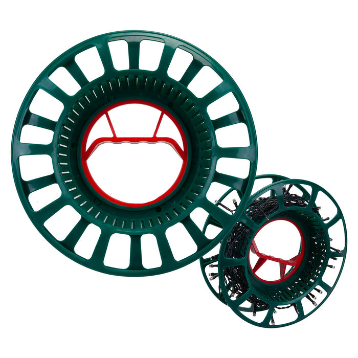 Christmas Lights Storage Wheel String Light Storage Green X 1