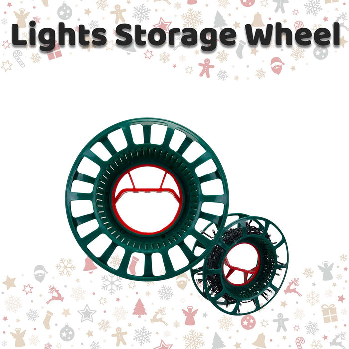Christmas Lights Storage Wheel String Light Storage Green X 1