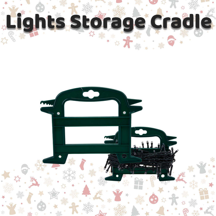 Christmas Lights Storage Cradle String Light Storage Green X 1