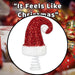 Christmas Santa Hat Decoration 23cm x 13cm Red X 1