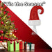 Christmas Santa Hat Decoration 29cm x 14cm Red X 1