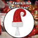 Christmas Santa Hat Decoration 29cm x 14cm Red X 1