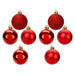 Christmas Bauble Decoration Hanging Tree Ornament X 8 5cm Red