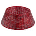 Christmas Tree Skirt Decoration 70cm x 70cm Red X 1