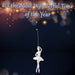 Christmas Tree Decoration Iridescent Acrylic Ballerina