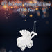 Christmas Tree Decoration Iridescent Acrylic Pram Ornament X