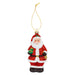 Christmas Tree Decoration Ornament X 1 14cm x 6.5cm x 5.5cm Santa Bell