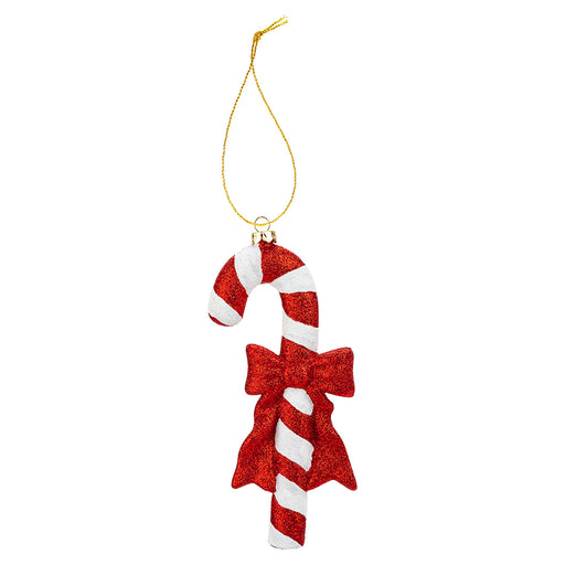 Christmas Tree Decoration Candy Cane Ornament X  18.2cm x 8cm x 2.3cm Red