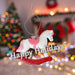 Christmas Tree Decoration Rocking Horse 10x10. 5x2.