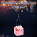 Christmas Tree Decoration Glitter Present Ornament X 9. 5x7. 5x7. 5cm Present
