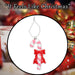 Christmas Tree Decoration Hanging Candy Cane Ornament X 1 18x8x2. 5cm Candy Cane
