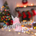 Christmas Tree Decoration Glitter Unicorn Ornament X