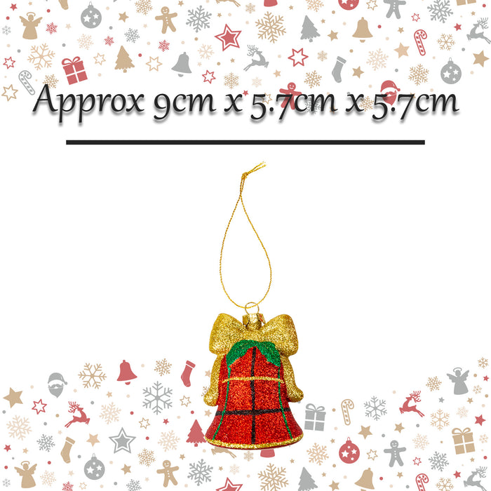 Christmas Decoration Xmas Bell X 1 9cm x 5.7cm x 5.7cm Xmas Bell