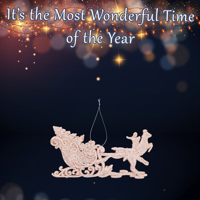 Christmas Tree Decoration Ornament Rose Gold