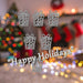 Christmas Tree Decoration Hanging Glitter Present 6 Silver