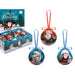 Christmas Bauble Decoration Fun Santa Boxed  12 piece 7.5cm Bauble Set Santa