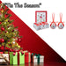 Christmas Bauble Decoration Hanging Tree X 12 12 piece 7. 5cm Bauble Set