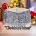 Christmas Tree Skirt Folding Sequin Decoration X Silver