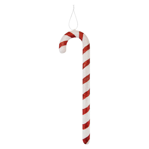 Christmas Tree Decoration Glitter Candy Cane Ornament X 1 40cm C, y Cane 40cm