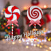 Christmas Decoration Candy Cane Lollipop 2 Varied Designs X 1 20x50cm Red, White