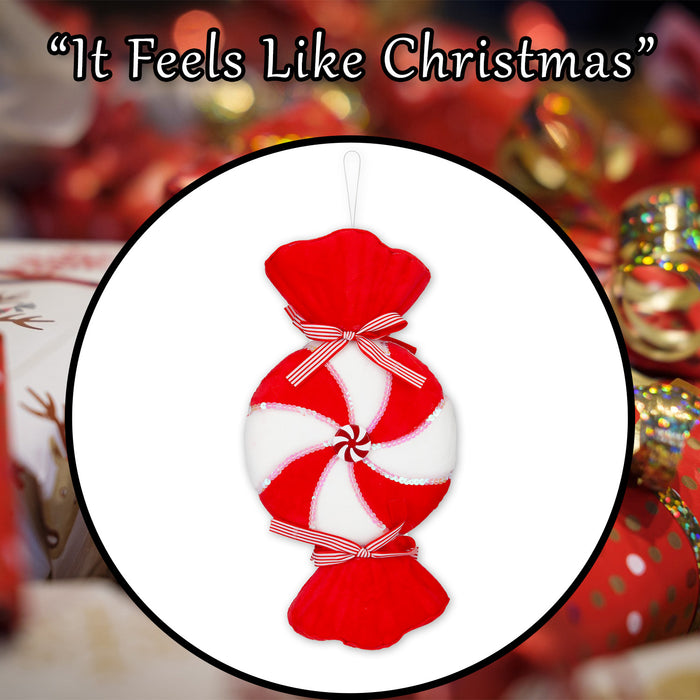 Christmas Tree Decoration Candy Cane Sweet Ornament X 1 40cm Sweet 40cm