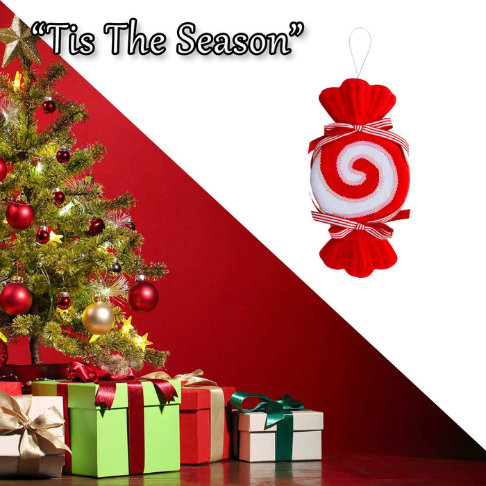 Christmas Tree Decoration Candy Cane Sweet Ornament X 1 26cm Sweet 26cm