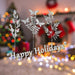 Glitter Foliage Pick Christmas Varied Designs 0. Silver