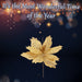 Glitter Flower Christmas Decoration X 1 28cm Gold