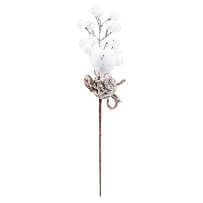 Christmas Decoration X 1 32cm White