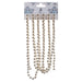 2. 7M Bead Chain Christmas Decoration Metre Champagne
