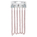 Christmas Decoration 2. 7M Bead Chain Metre Rose Gold
